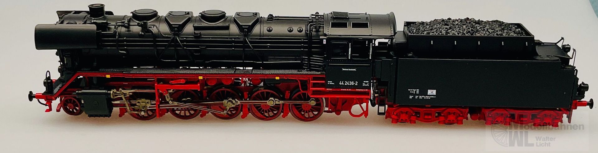 Roco 62321 - Roco - Dampflok BR 44 2436-2 DR Ep.IV Kohle H0/GL